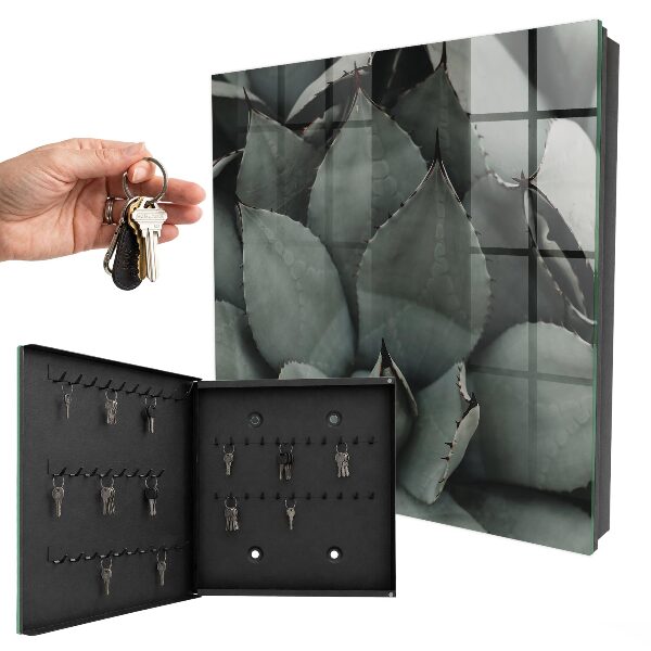Key cabinet for wall The elegance of plants