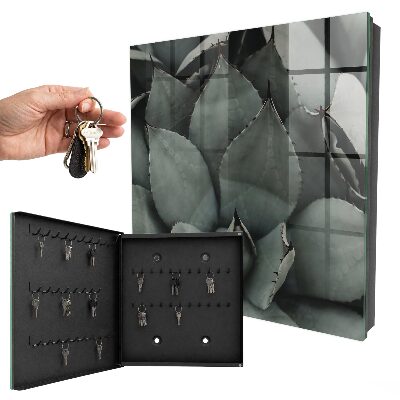 Key cabinet for wall The elegance of plants