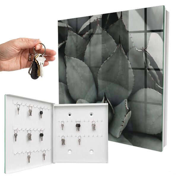 Key cabinet for wall The elegance of plants