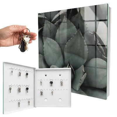 Key cabinet for wall The elegance of plants