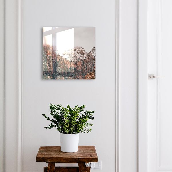 Key cabinet for wall Mountain silence