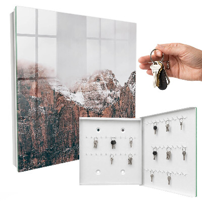 Key cabinet for wall Mountain silence