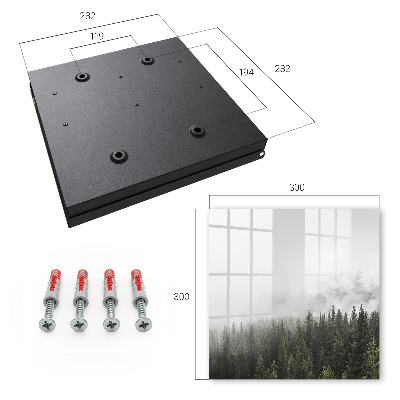 Key box Foggy pines