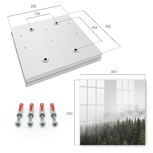 Key box Foggy pines