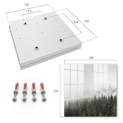 Key box Foggy pines