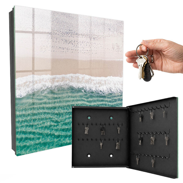 Key storage box Summer beach