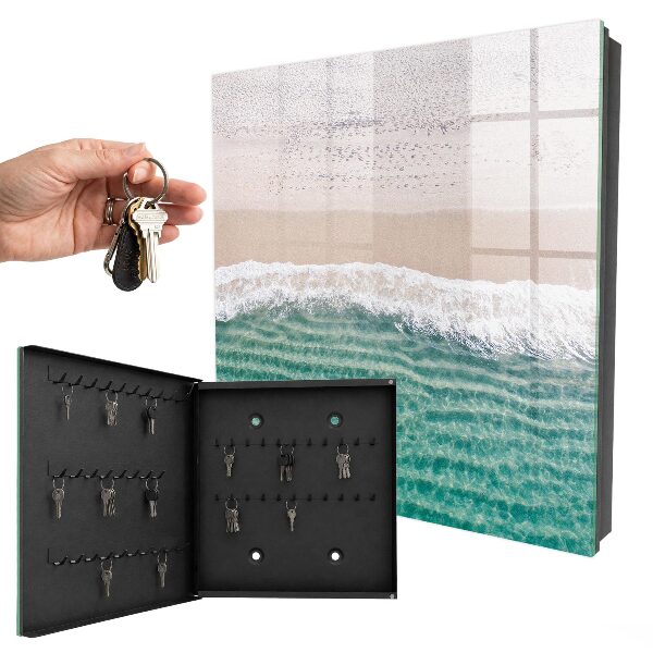 Key storage box Summer beach