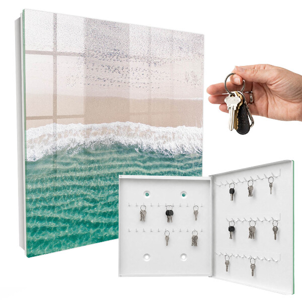 Key storage box Summer beach