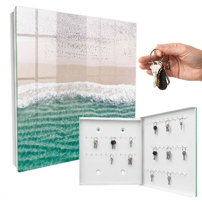 Key storage box Summer beach
