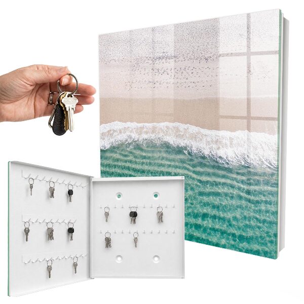Key storage box Summer beach