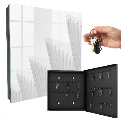 Key cabinet for wall Abstract architecture