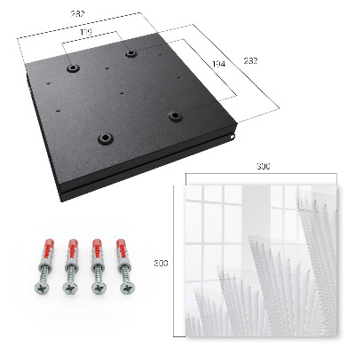 Key cabinet for wall Abstract architecture