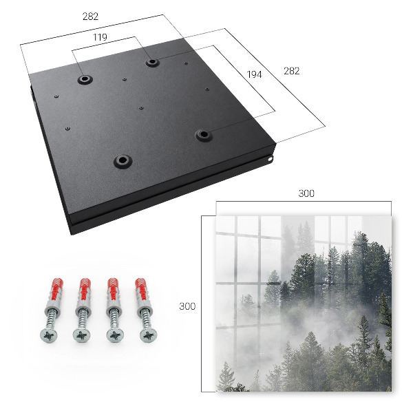 Key box Misty forest