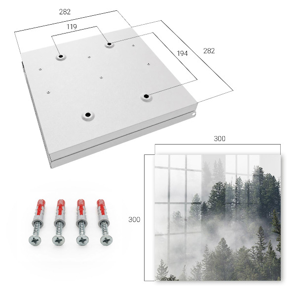 Key box Misty forest