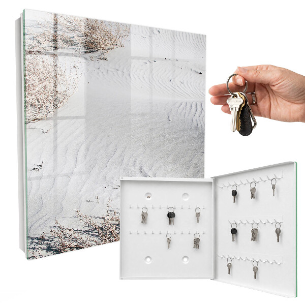 Key cabinet for wall Sand waves