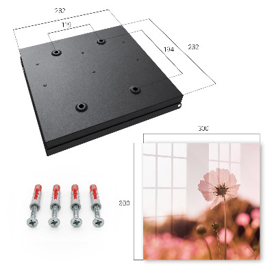 Key storage box Floral elegance