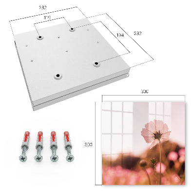 Key storage box Floral elegance