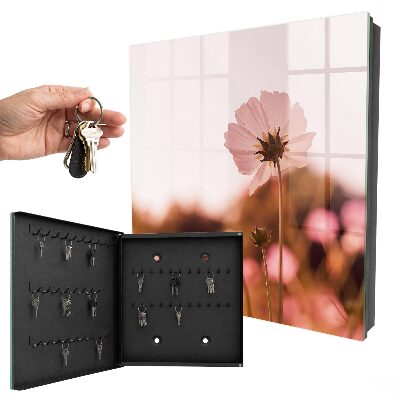 Key storage box Floral elegance