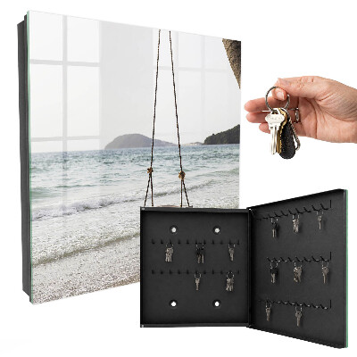 Key cabinet for wall Idyll on the beach