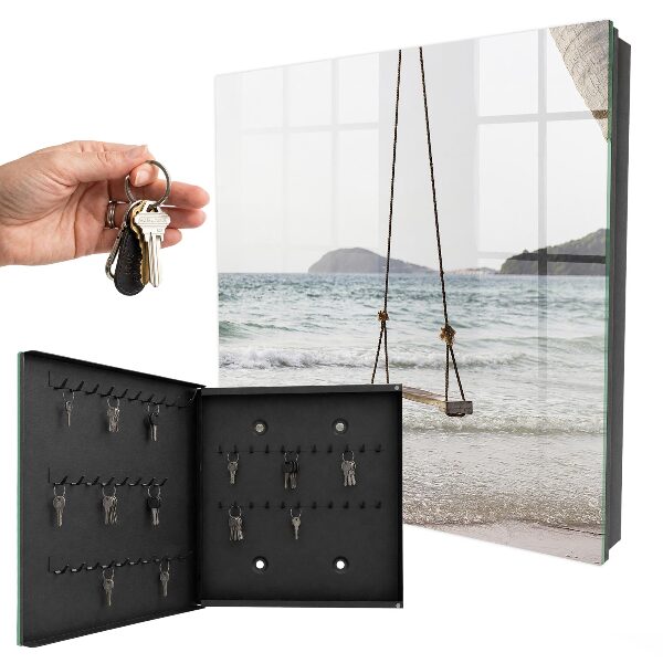 Key cabinet for wall Idyll on the beach
