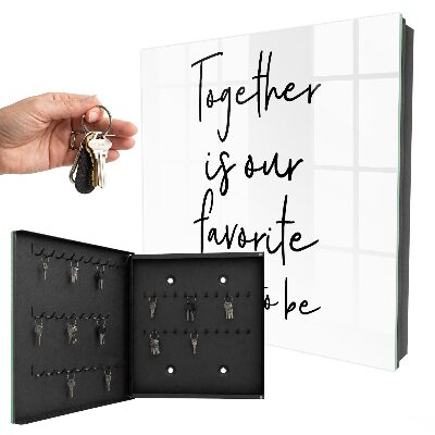 Key box Together is our favorite place
