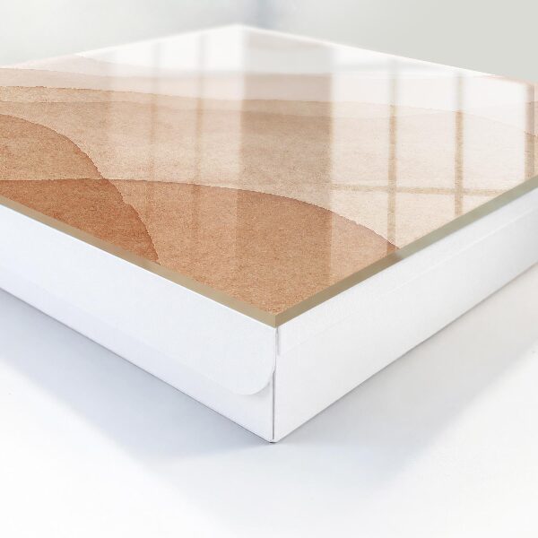 Key cabinet for wall Beige landscapes