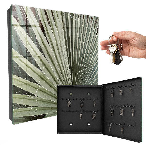 Key cabinet for wall Palm leaf