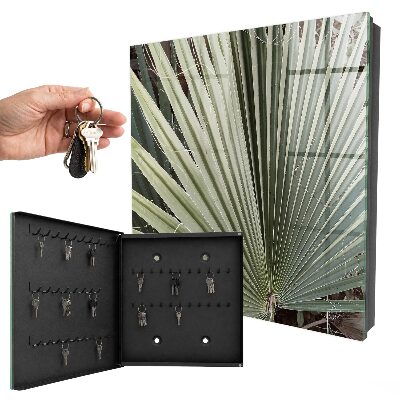 Key cabinet for wall Palm leaf