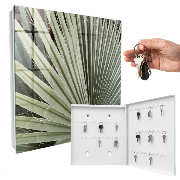Key cabinet for wall Palm leaf