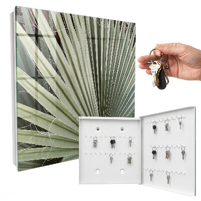 Key cabinet for wall Palm leaf