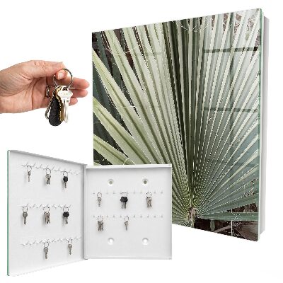 Key cabinet for wall Palm leaf