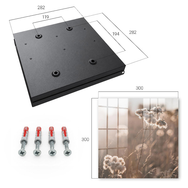 Key storage box Natural lightness