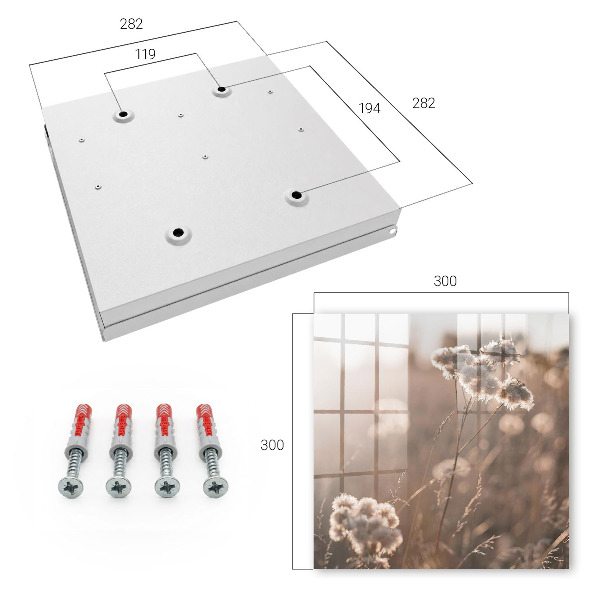 Key storage box Natural lightness