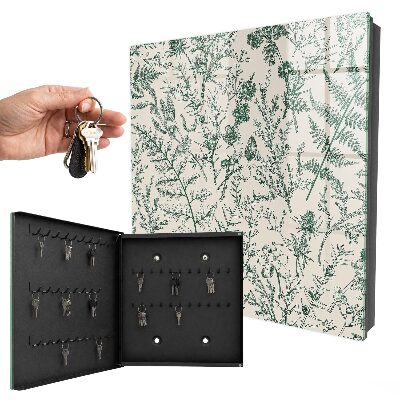 Key box Plant motifs
