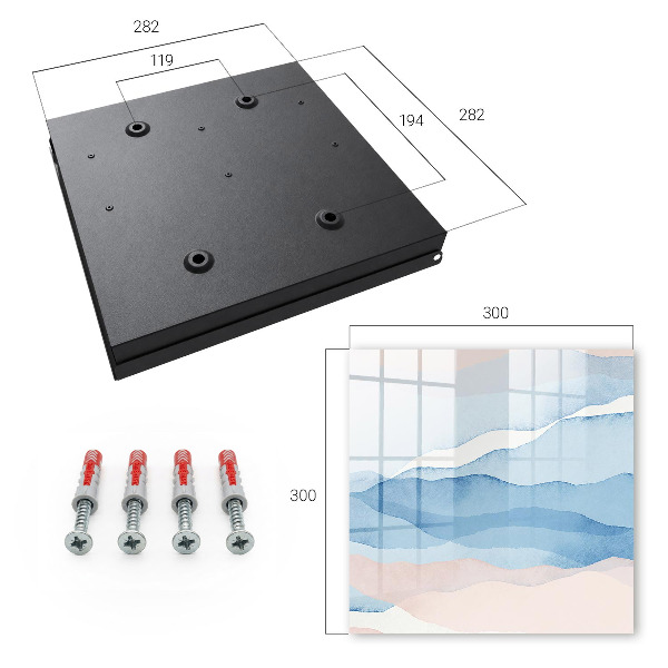 Key storage box Relaxation waves