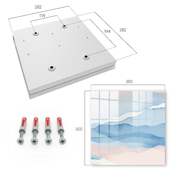 Key storage box Relaxation waves
