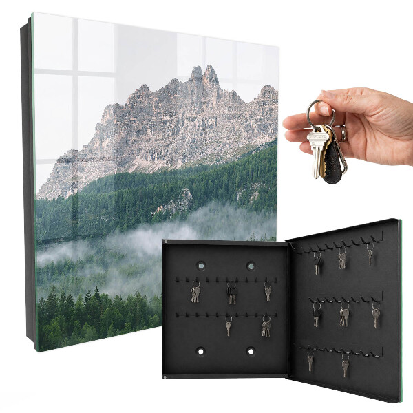 Key cabinet for wall Mountain panorama