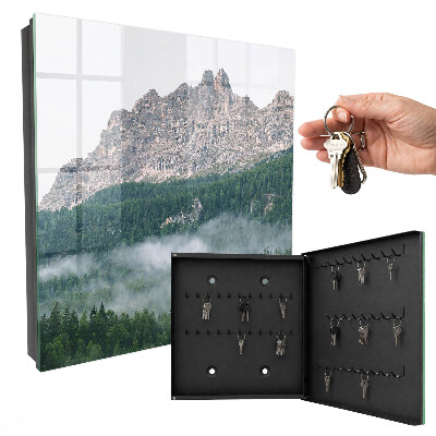 Key cabinet for wall Mountain panorama