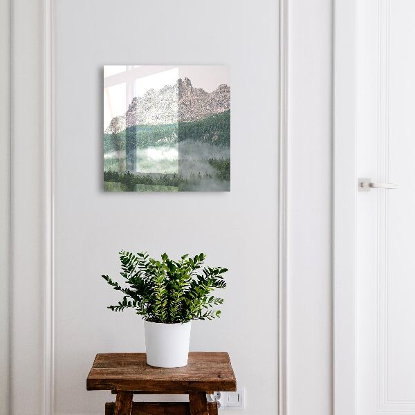 Key cabinet for wall Mountain panorama