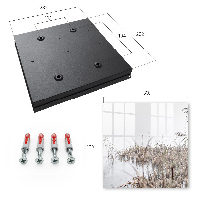 Key cabinet for wall Foggy Room