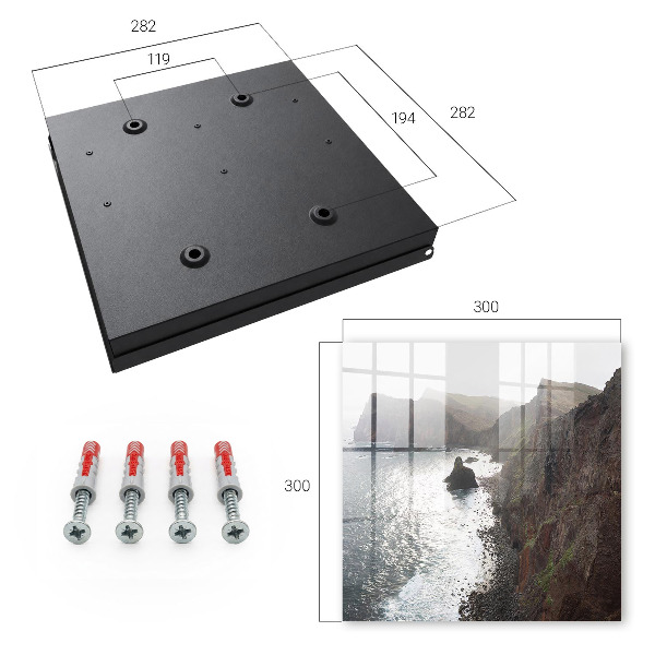 Key storage box Ocean reefs