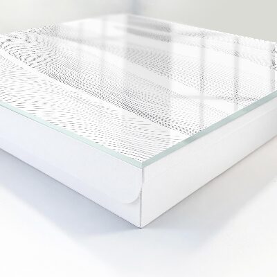 Key cabinet for wall Linear waves