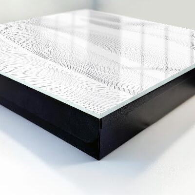 Key cabinet for wall Linear waves
