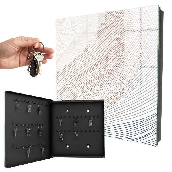 Key box Wavy lines