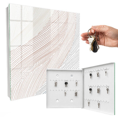 Key box Wavy lines