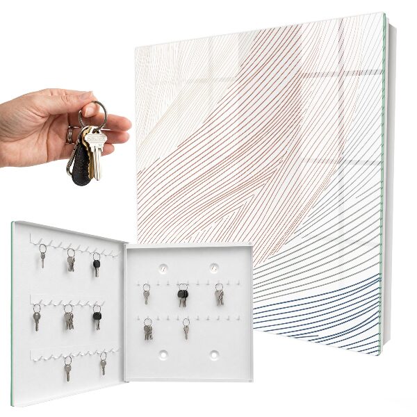Key box Wavy lines