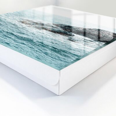 Key storage box Sea waves