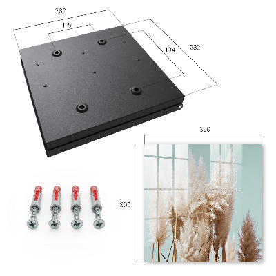 Key cabinet for wall Natural magic