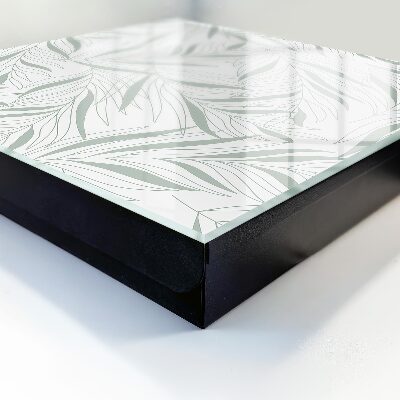 Key box Leaf pattern
