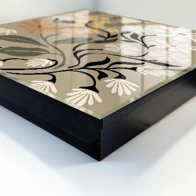 Key cabinet for wall Floral motif